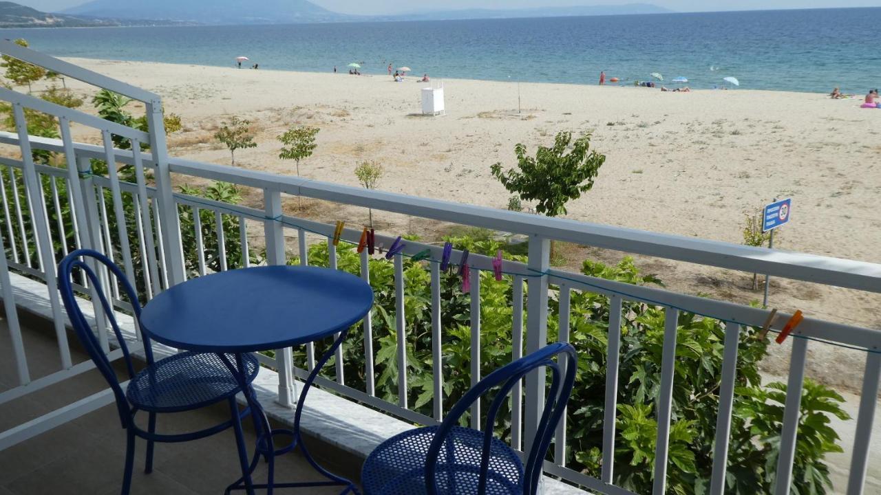 Greece Asprovalta Rooms Accomodation Apartment Hotel Petalo Exterior foto